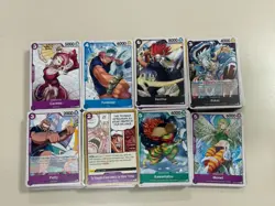 One Piece OP12 Leader card 12 pcs & Common card 350 pcs LOT - Image 2