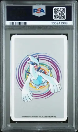 Nidorino ~ 2000 Pokemon Japanese Silver Playing Card 3 of Hearts #033 PSA 10 GEM - Image 2