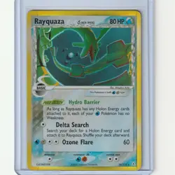 Rayquaza Pokemon Card Holon Phantoms Delta Species 2006 Rare Holo 16/110 - Image 1