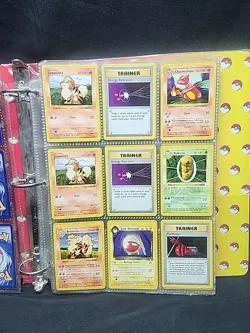 (179) Pokemon Card Lot with Binder Mostly 1999 Base Sets With A Few Holo's LOOK! - Image 3