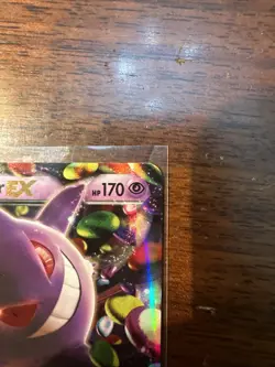 Pokemon Gengar EX Card Full Art Holo Rare, Phantom Forces 34/119 LP Condition - Image 3