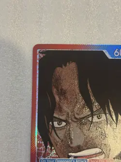 One Piece TCG Portgas.D.Ace OP13-002 Alt Art Leader Card English - Image 2