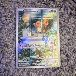 Pokemon Charmander Reverse Holo SVP 043 Scarlet & Violet 60 HP Card - Image 1