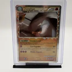 Donphan Prime 107/123 Heartgold Soulsilver Ultra Rare Holo Pokemon Card 2010 MP - Image 1