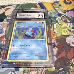 Pokemon TCG Tentacool 80/102 Triumphant 2010 CGC 7.5 Graded Card - Image 1