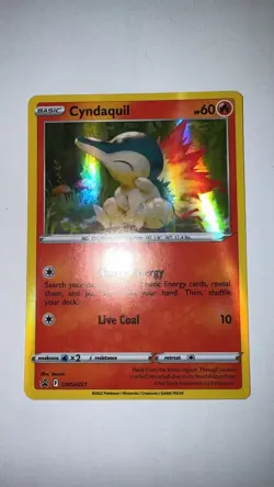 Cyndaquil SWSH221 - Sword & Shield Promo Holo Card (NM+) - Image 1