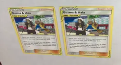 Pokemon TCG 2019 Cosmic Eclipse GUZMA & HALA #193/236 Tag Team Supporter Cards - Image 5