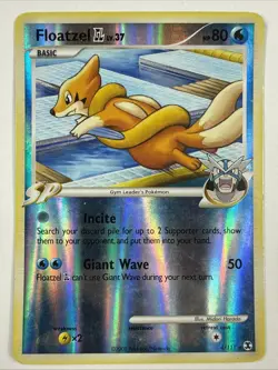 Floatzel GL LV.37 4/111 Holo Rare Reverse Holo Pokemon Card - Image 1