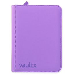 Vault X Just Purple 4-Pocket Exo-Tec Zip Binder - 160 Cards - BRAND NEW - IN BOX - Image 1