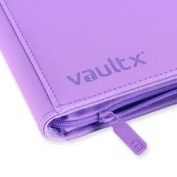 Vault X Just Purple 4-Pocket Exo-Tec Zip Binder - 160 Cards - BRAND NEW - IN BOX - Image 3