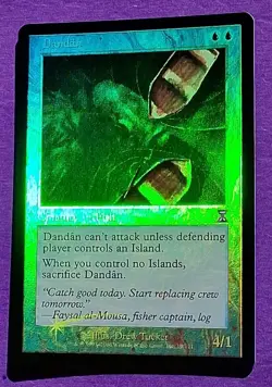 MTG Dandan Timeshifted Foil NM Forgetful Fish Bling! - Image 1