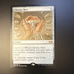 Chrome Mox - Double Masters Mythic Artifact 240/332 MTG - Image 1