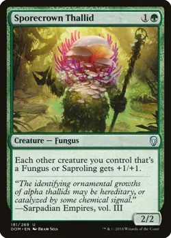 Sporecrown Thallid Dominaria MTG NM - Image 1