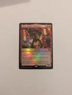 Slash, Reptile Rampager *FOIL* Teenage Mutant Ninja Turtles NM MTG - Image 1