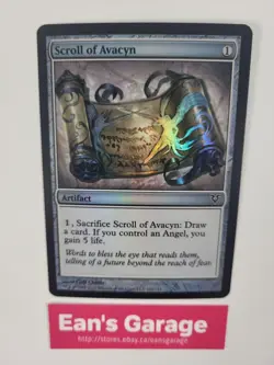 MTG Scroll of Avacyn 220/244 Avacyn Restored Common Foil - Mint - Image 1