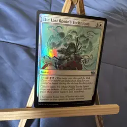 The Last Ronin's Technique Teenage Mutant Ninja Turtles Foil - Image 2