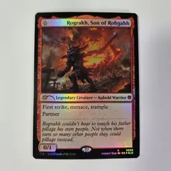 Rograkh, Son of Rohgahh Foil Secret Lair Finally Left-Handed! MTG - Image 1