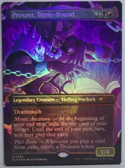 Prosper, Tome-Bound [New, Near Mint] *Foil* {Dungeons & Dragons SLD} - Image 1