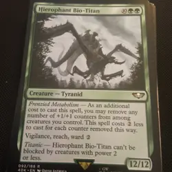 NM - Normal - Hierophant Bio-Titan - 92 - Universes Beyond: Warhammer 40,000 - Image 1