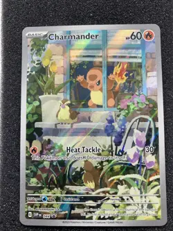 Pokemon Charmander 044 SVP Scarlet & Violet Promo Holo Card 2023 - Image 1