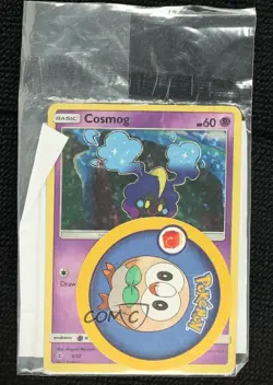 Cosmog Pokemon McDonald's Collection 6 Happy Meal Promo #6 - Image 1