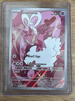 Pokemon Enamorus 180/167 Sv06 Twilight Masquerade Illustration Rare Holo - Image 1