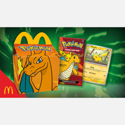 McDonald’s 2025 Pokemon #6 Jigglypuff Happy Meal 4-Card TCG Booster Pack - Image 3