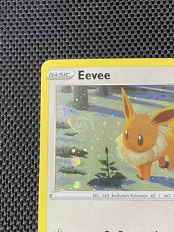 Eevee - SWSD SWSH190 Cosmo Swirl Promo Holo Pokemon Card LP+ - Image 2