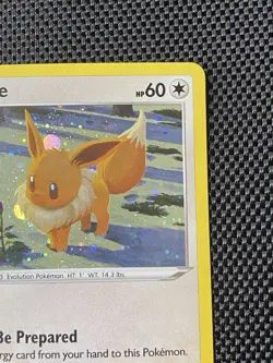 Eevee - SWSD SWSH190 Cosmo Swirl Promo Holo Pokemon Card LP+ - Image 3
