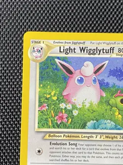 Pokemon Card - Light Wigglytuff Neo Destiny 54/105 Uncommon LP/NM - Image 2