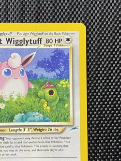 Pokemon Card - Light Wigglytuff Neo Destiny 54/105 Uncommon LP/NM - Image 3