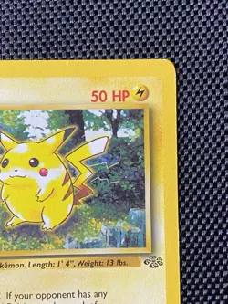Pokemon Pikachu Jungle 60/64 Regular English Basic HP 1st Edition - Image 3