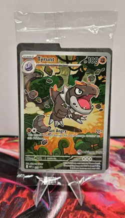 Pokemon TCG Tyrunt Pokemon Center Stamp Promo MEP 070 Perfect Order *SEALED* #1 - Image 1