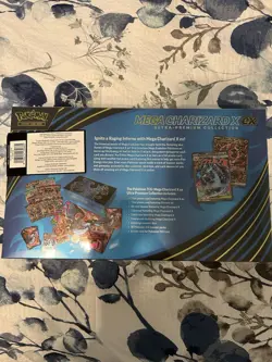 Pokemon Mega Charizard X ex Ultra-Premium Collection Box 18 Booster Packs - Image 2