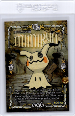 Peruvian Halloween Pokemon Card Mimikyu - Image 1