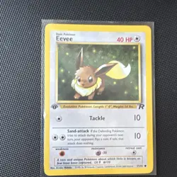 Pokemon Dark EEVEE 1st Edition Team Rocket 55/82 Regular eevee - Image 1