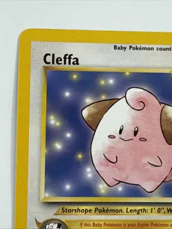 CLEFFA Pokemon Card - WOTC Promo - Black Star - #31 - NM - Image 2