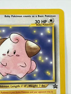 CLEFFA Pokemon Card - WOTC Promo - Black Star - #31 - NM - Image 3