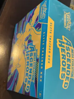 Pokemon Mega Evolution Ascended Heroes ETB Elite Trainer Box NEW Sealed God Pack - Image 3