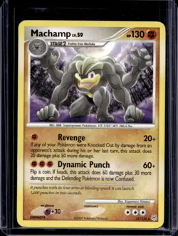 2007 Pokemon Diamond & Pearl Machamp #31/130 - Image 1