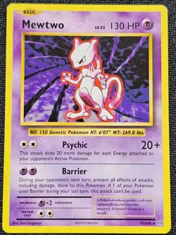 Pokemon TCG Mewtwo XY Evolutions 51/108 Regular Rare - Image 1