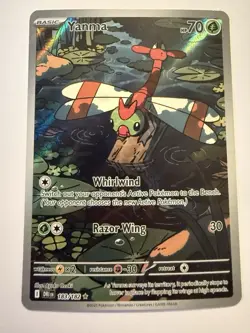 Yanma 183/182 Destined Rivals Illustration Rare Pokemon TCG NM - Image 1