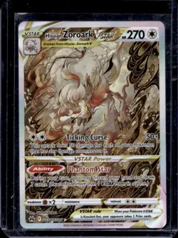 2023 Pokemon SWSH Crown Zenith Hisuian Zoroark VST Galarian Gallery #GG56/GG70 - Image 1