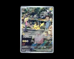 Pokemon TCG Pikachu IR 173/165 Sv: Scarlet & Violet 151 Illustration Rare Holo - Image 1