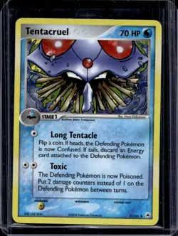 2004 Pokemon EX Hidden Legends Tentacruel #51/101 - Image 1