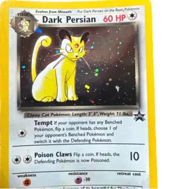 Dark Persian - Holofoil #17 Black Star Promo Pokemon TCG - Image 2