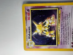 Pokemon Alakazam Base Set 2 Holo Rare 001/130 80 HP 1999 English - Image 2