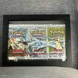 Pokemon Neo Discovery & Genesis 1st Edition Booster Packs (3) Empty - Image 1