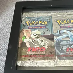 Pokemon Neo Discovery & Genesis 1st Edition Booster Packs (3) Empty - Image 3
