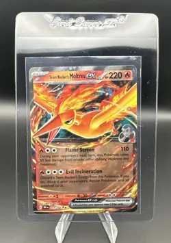 Team Rocket's Moltres ex (031/182) Double Rare SV10: Destined Rivals NM Pokemon - Image 1
